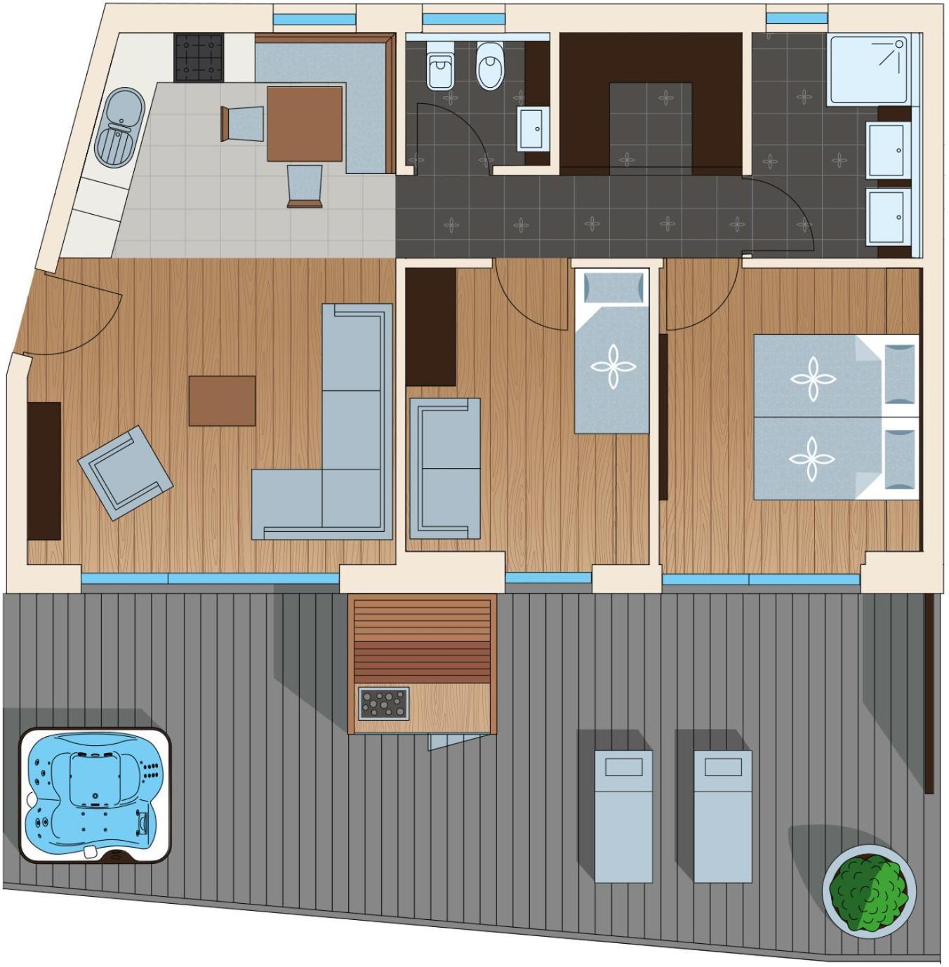 Apartments Aois 4 Elements Suits La Valle Extérieur photo